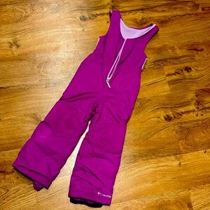 Girls XXS Columbia snowpants